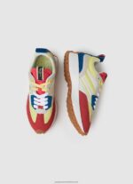 Acid Yellow Lucky Print Combined Sneakers Pepe Jeans L20F2F572 Women - Image 2