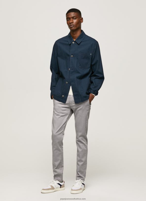 argent_slim_james_chino_trousers_pepe_jeans_l20f2f1110_men.jpg Argent Slim James Chino Trousers Pepe Jeans L20F2F1110 Men - Image 1