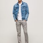 Argent Stanley Regular Jogger Pants Pepe Jeans L20F2F1101 Men