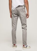 Argent Stanley Regular Jogger Pants Pepe Jeans L20F2F1101 Men - Image 4