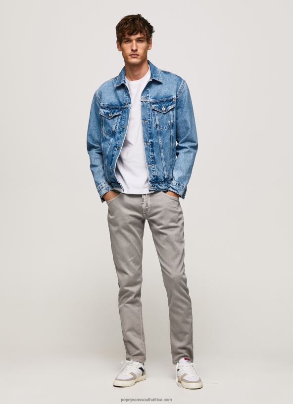 argent_stanley_regular_jogger_pants_pepe_jeans_l20f2f1101_men.jpg Argent Stanley Regular Jogger Pants Pepe Jeans L20F2F1101 Men - Image 1