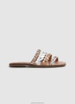 Bare Irma Multistraps Leather Sandals Pepe Jeans L20F2F662 Women