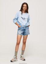 Bay Cropped Cotton Jumper Pepe Jeans L20F2F271 Women - Image 2