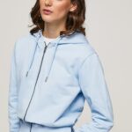 Bay Jumper With Hood And Zipper Pepe Jeans L20F2F270 Women