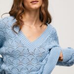 Bay Relaxed Fit Openwork Jersey Pepe Jeans L20F2F229 Women