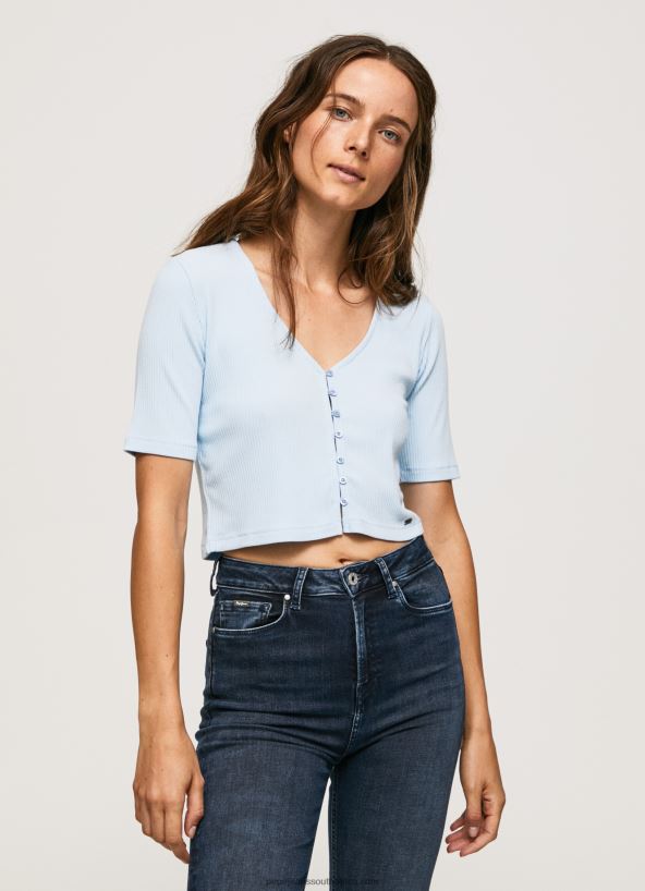 bay_ribbed_cardigan_shirt_pepe_jeans_l20f2f408_women.jpg Bay Ribbed Cardigan Shirt Pepe Jeans L20F2F408 Women - Image 1