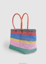 Bay Woven Plastic Tote Bag Pepe Jeans L20F2F721 Women - Image 2