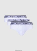 Black 3Pack Elastic Cotton Briefs Pepe Jeans L20F2F1158 Men - Image 4