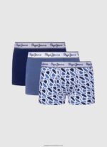Black 3Pack Elastic Cotton Briefs Pepe Jeans L20F2F1158 Men - Image 5