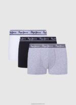 Black 3Pack Stretchy Cotton Boxers Pepe Jeans L20F2F1161 Men - Image 3
