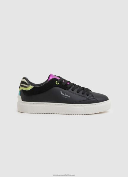 Black Adams Ari Basic Sneakers Pepe Jeans L20F2F613 Women