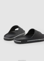 Black Beach Slide Flip Flops Pepe Jeans L20F2F1274 Men - Image 4