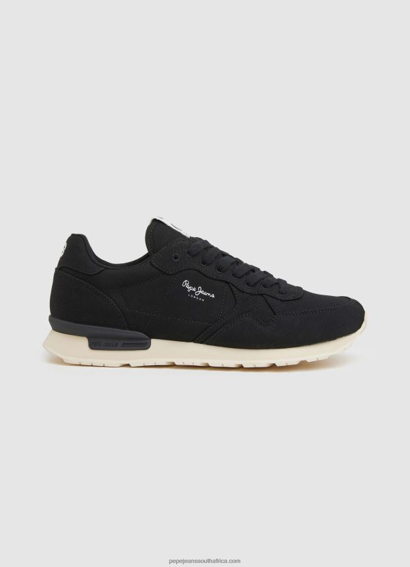 black_brit_man_eco_retro_sneakers_pepe_jeans_l20f2f1234_men.jpg Black Brit Man Eco Retro Sneakers Pepe Jeans L20F2F1234 Men - Image 1