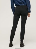 Black Classic Skinny Trousers Pepe Jeans L20F2F297 Women - Image 5