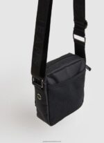 Black Embossed Logo Fabric Crossbody Bag Pepe Jeans L20F2F1292 Men - Image 2