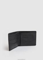 Black Engraved Logo Leather Wallet Pepe Jeans L20F2F1298 Men - Image 2