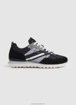 Black Foster Man Combined Sneakers Pepe Jeans L20F2F1199 Men
