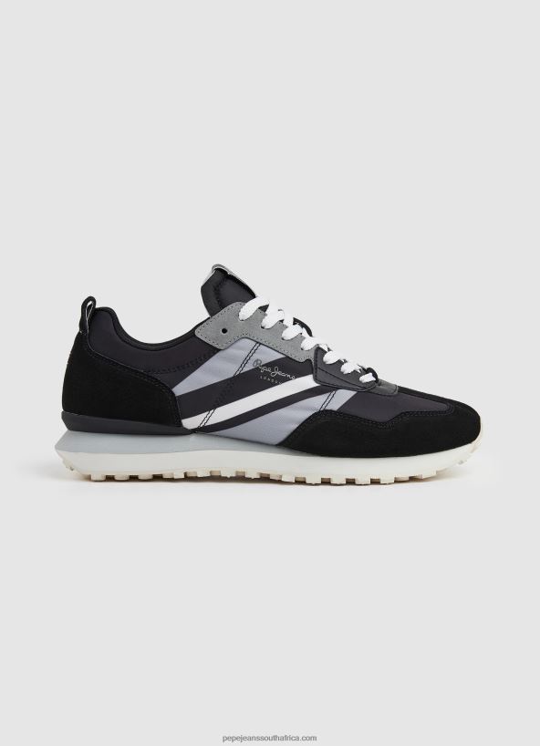 black_foster_man_combined_sneakers_pepe_jeans_l20f2f1199_men.jpg Black Foster Man Combined Sneakers Pepe Jeans L20F2F1199 Men - Image 1