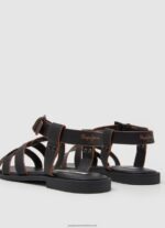 Black Hayes Rome Flat Sandals Pepe Jeans L20F2F657 Women - Image 4