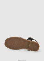 Black Irma Divine Leather Sandals Pepe Jeans L20F2F1336 Girl - Image 5