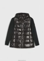 Black Matte Finish Puffed Jacket Pepe Jeans L20F2F121 Women - Image 5