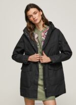 Black Parka With Inner Jacket Pepe Jeans L20F2F139 Women - Image 2