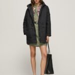 Black Parka With Inner Jacket Pepe Jeans L20F2F139 Women