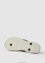 Black Rake Garden Night Beach Flip Flops Pepe Jeans L20F2F701 Women - Image 5