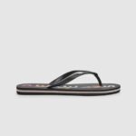 Black Rake Letters Beach Flip Flops Pepe Jeans L20F2F697 Women