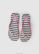 Black Rake Love Beach Flip Flops Pepe Jeans L20F2F706 Women - Image 2
