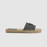 Black Siva Jacquard Jute Sandals Pepe Jeans L20F2F683 Women