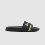Black Slider Portobello Beach Flip Flops Pepe Jeans L20F2F1261 Men
