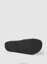 Black Slider Texture Beach Flip Flops Pepe Jeans L20F2F1263 Men - Image 5