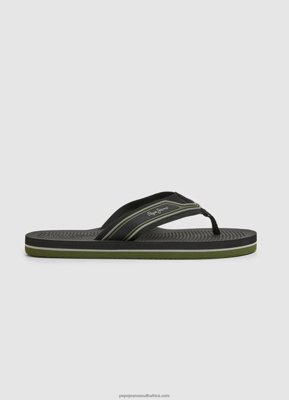 black_south_beach_flip_flops_pepe_jeans_l20f2f1270_men.jpg Black South Beach Flip Flops Pepe Jeans L20F2F1270 Men - Image 1
