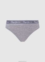 Black Stretchy Cotton Bra Pepe Jeans L20F2F548 Women - Image 5