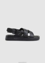 Black Summer Block Wedge Sandals Pepe Jeans L20F2F651 Women