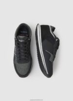 Black Tour Club Combined Sneakers Pepe Jeans L20F2F1197 Men - Image 2