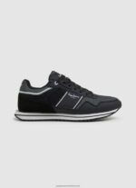 Black Tour Club Combined Sneakers Pepe Jeans L20F2F1197 Men