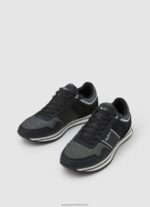Black Tour Club Combined Sneakers Pepe Jeans L20F2F1197 Men - Image 3