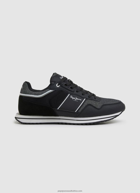 black_tour_club_combined_sneakers_pepe_jeans_l20f2f1197_men.jpg Black Tour Club Combined Sneakers Pepe Jeans L20F2F1197 Men - Image 1