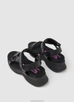 Black Venus Ace Trek Sandals Pepe Jeans L20F2F687 Women - Image 4