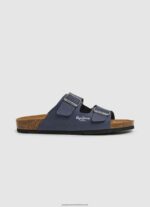 Black Wind Surf Beach Flip Flops Pepe Jeans L20F2F1275 Men - Image 4