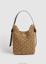 Black Woven Straw Crossbody Bag Pepe Jeans L20F2F718 Women - Image 4