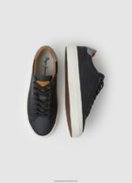 Black Yogi Original Leather Sneakers Pepe Jeans L20F2F1183 Men - Image 2