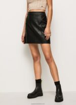 Black Zip-Fastened Mini Skirt Pepe Jeans L20F2F484 Women - Image 2