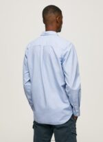 Bleach Blue Fabio Regular Fit Oxford Shirt Pepe Jeans L20F2F1027 Men - Image 4