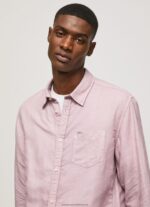 Bleach Pink Parker Long Sleeved Shirt Pepe Jeans L20F2F1051 Men - Image 3