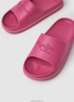 Bright Rose Beach Slide Flip Flops Pepe Jeans L20F2F695 Women - Image 3