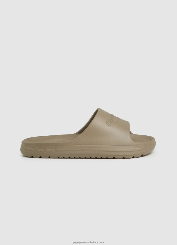 brown_beach_slide_flip_flops_pepe_jeans_l20f2f1286_men.jpg Brown Beach Slide Flip Flops Pepe Jeans L20F2F1286 Men - Image 1