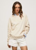 Buff Embroidered Cotton Jumper Pepe Jeans L20F2F272 Women